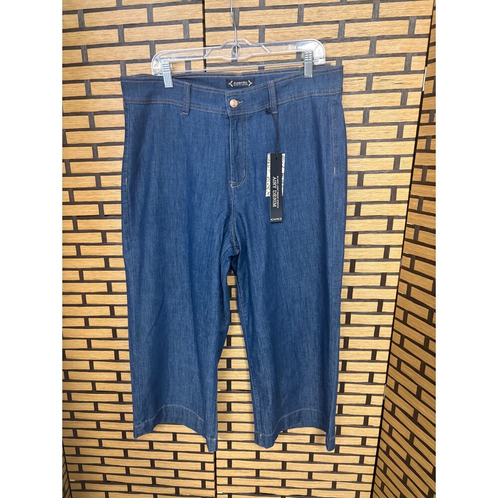 Nanette Lepore Jolie Super High Rise Wide Leg Crop‎ Size 14
